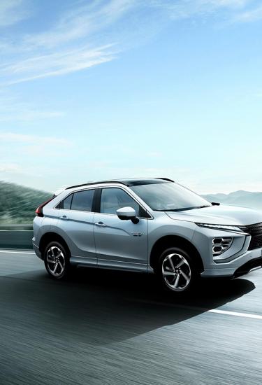 Eclipse Cross PHEV op de snelweg